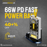 66W Fast Charging Power Bank - 20000mAh | JapanMarket.pk™