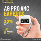 A9 Pro ANC Earbuds | Smart Screen with Controls | JapanMarket.pk™