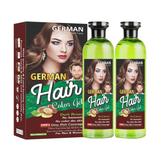 German hair color gel with Argen  oil